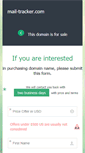 Mobile Screenshot of mail-tracker.com